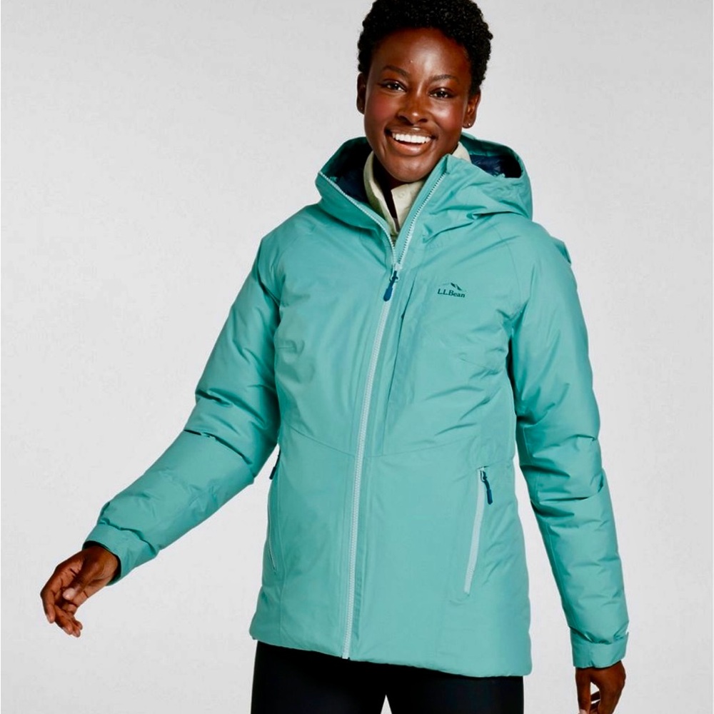 L.L. Bean Women's Ocean Teal Down Jacket